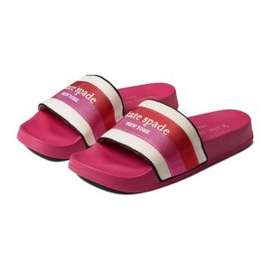 KATE SPADE ‘BUTTERCUP’ MULTICOLOR SLIP ON SANDALS